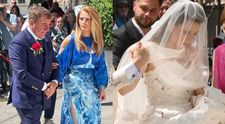 Gestul incredibil pe care Gică Hagi l-a făcut pentru o bătrânică la ieșirea din biserica unde fiica sa, Kira, și Thomas Ferfelis s-au cununat religios
