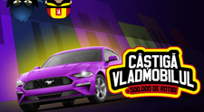 (P) Șansă de a câștiga un Ford Mustang Fastback la jocuri online cu doar 30 RON rulaj