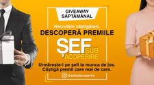 GIVEAWAY SĂPTĂMÂNAL Răspunde la întrebare și câștigă premii surpriză de la Șef sub acoperire