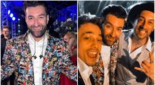 Cea mai tare imagine de la nunta lui Smiley: mirele într-un sacou imprimat cu zeci de poze cu el și Gina Pistol