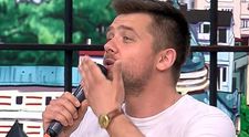 Marian Olteanu, la provocarea lui Cătălin Măruță! Actorul a cântat rap în direct la TV