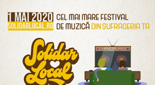 Ia parte la cel mare mare festival din sufragerie - Solidar Local. Cumpărând un bilet, ajuți asociația Dăruiește Viață