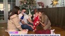 Emily Burghelea, cea mai mare surpriză lângă bradul spectaculos de Crăciun! 