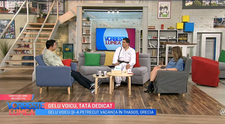VIDEO Gelu Voicu, tată dedicat. Anunțul mare făcut de artist cu referire la sarcina soției sale. 