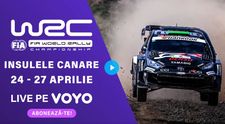 Campionatul Mondial de Raliuri se vede LIVE pe VOYO: urmează cursele din Insulele Canare