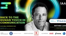 Matthew Luhn – Star Speaker Conferința Globală IAA “Creativity4Better” 2022