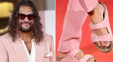 Nici cele mai înfocate fane nu s-au arătat încântate când l-au văzut în papuci și cu unghiile roz. Jason Momoa, apariție șocantă la Veneția