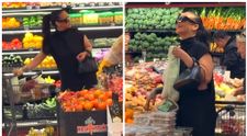 Mergi liniștit la supermarket și dai nas în nas cu Rihanna, la raionul cu ceapă și cartofi! Reacția savuroasă a artistei când a fost recunoscută: „N-ai cum să n-o iubești!”