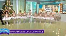 VIDEO Balerine mici, succces uriaș