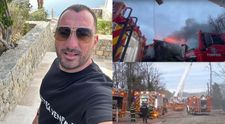 Taverna Racilor de la Snagov a luat foc. De la ce ar fi pornit incendiul, în urmă cu doar câteva ore