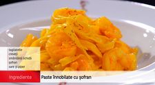 Paste innobilate cu sofran