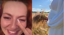 Lidia Buble, lacrimi de bucurie pe internet: „Abia aștept să vină bebe” Familia artistei se mărește