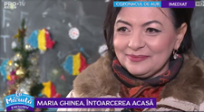 VIDEO Maria Ghinea, întoarcerea acasă