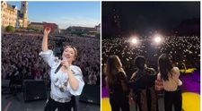 Imagini de poveste de la concertul Andrei de la Oradea! Peste 25.000 de oameni au fredonat alături de artistă cele mai îndrăgite piese: „Un sentiment de nedescris…”