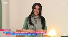 Ghid de împachetat bagajul de vacanță. Corina Caragea îți dă câteva ponturi
