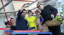 VIDEO Cove și Jean, surpriză pentru doamne de 8 martie