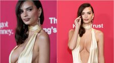 Arată așa, dar nu are noroc în dragoste: a ieșit cu 6 bărbați în 7 luni ca să-și găsească “jumătatea”. Emily Ratajkowski, apariție incendiară