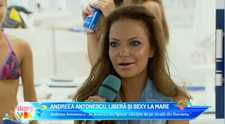 Andreea Antonescu, libera si sexy la mare