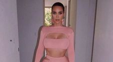 Cum se… “îmbracă” la sală Kim Kardashian. Costumul minuscul cu imprimeu - leopard cu care și-a uimit fanii