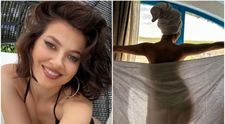 Lidia Buble, imagini senzuale în pat, acoperită doar de un prosop: “Fotograful mai trăiește, nu i-a cedat inima?”