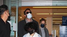 Ben Affleck, deja în rol de tată pentru copiii lui J Lo. Cum l-au surprins paparazzii alături de Eve, fiica divei latino