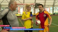 VIDEO Jean de la Craiova și Rică Răducanu, provocare pe terenul de fotbal