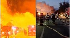 Încă un rănit în urma exploziei de la Crevedia a murit. Bilanțul deceselor a ajuns la cinci