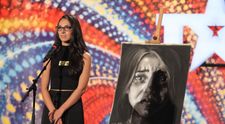 Talentata artista care ar fi putut s-o faca si pe Mona Lisa sa zambeasca. Uite ce a reusit pe scena 