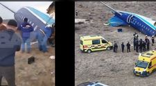 Momentul în care avionul Azerbaijan Airlines se prăbușește în Kazahstan. La bord se aflau 67 de persoane! Există supraviețuitori - VIDEO