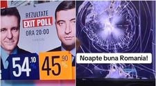 Unii dintre susținătorii lui Simion și-au spart televizoarele, și-au tăiat buletinele și pașapoartele după ce au aflat rezultatele alegerilor: „Băi, a ieșit Nicușor Dan!” VIDEO