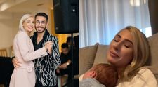 Claudia Puican a apărut cu un bebeluș în brațe. Soția lui Armin Nicoară a radiat de fericire, în timp ce a dat vestea cea mare: „E copilul...”