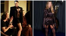 Zoë Kravitz, Kate Moss și Rosie Huntington Whiteley, apariții răvășitoare la Săptămâna Modei de la Paris. Au celebrat femininatatea în ținute de mătase la prezentarea Saint Laurent