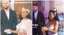 Nevasta lui Daminuță, video viral pe TikTok după ce a apărut într-o rochie de mireasă ultra sexy