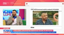 VIDEO Liviu Guță comentează zvonurile din presă. Ce are de spus artistul