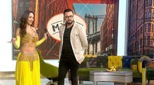 Natalia Duminică, regina belly dance-ului, show incendiar în platoul La Măruță