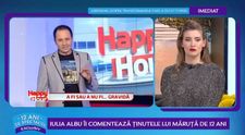 Iulia Albu a analizat ținutele purtate de Cătălin Măruță în cei 12 ani de emisiune