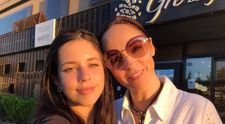 Imagine rară cu Violeta, fiica Andreei Marin, apreciată pe rețelele de socializare de mii de fani