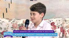 VIDEO Theodor Focșăneanu, puștiul care i-a uimit pe toți la 