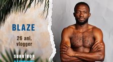 Cine este Blaze, concurent în echipa Războinicilor la SURVIVOR România 2022