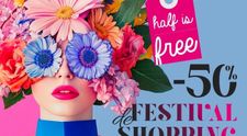 Half Is Free, cel mai așteptat eveniment de shopping al primăverii, vine la BUCUREȘTI, pe 12 aprilie 2025!