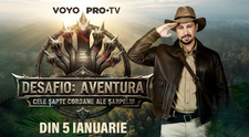 Desafio: Aventura are premiera la PRO TV pe 5 ianuarie. Daniel Pavel: “Îi va transforma pe cei care au avut curajul să intre în această competiție”