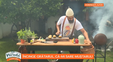 Primul concurent, domnul Lucian Pupăzan, din competiția 