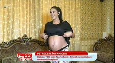 Raluca, sotia lui Pepe, isi arata burtica! Afla daca ii este frica sau nu de nastere
