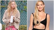 Obosită, fără machiaj, într-o ținută șleampătă. Cum a fost surprinsă Kate Hudson după ce a pierdut Oscarul pentru cea mai bună actriță
