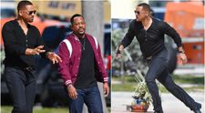 Faceți loc, vin băieții răi! Martin Lawrence și Will Smith, surprinși la filmări pe străzile din Miami