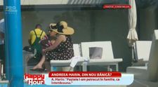 Primele imagini cu Andreea Marin si Stefan Banica Jr. impreuna dupa divort! Cum s-au relaxat cei doi la piscina