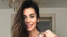 Lili Sandu în costum de baie, după ce a dezvăluit că s-a îngrășat 18 kg. Cum arată în luna a 8-a de sarcină