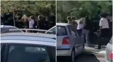 Și-au împărțit pumni și picioare în prima zi de școală! Cum au fost surprinse două eleve din Botoșani VIDEO