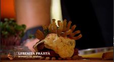 Masterchef 2024, 17 septembrie. Marius Galan: Lebeniță prăjită în pastă de jumeri cu ceafă și cas gratinat, slănină de mangaliță și busuioc