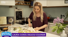 VIDEO Laura Cosoi a pregătit o supă cremă de conopidă. Modul de prepare aici